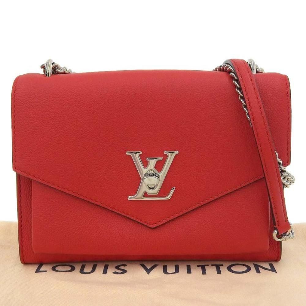 Louis Vuitton My LockMe BB Chain Shoulder Bag Red